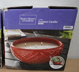 Better Homes & Garden Large Outdoor Candle