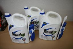 Three Gallons of Roundup Weed & Grass Killer