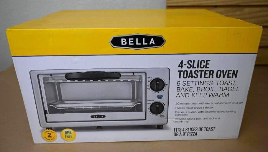 Bella Four Slice Toaster Oven