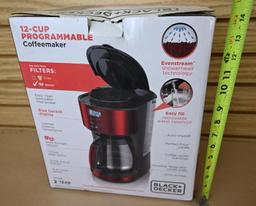 Black & Decker 12 Cup Programmable Coffee Maker