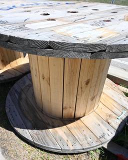 65x65x43" Wooden Spool