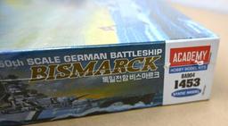 Academy 1/350 Scale Bismarck German Battleship Model