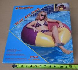 Sevylor 42" Blow Up Bean Bag Chair