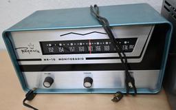 Two Vintage Radios with Film Splicer