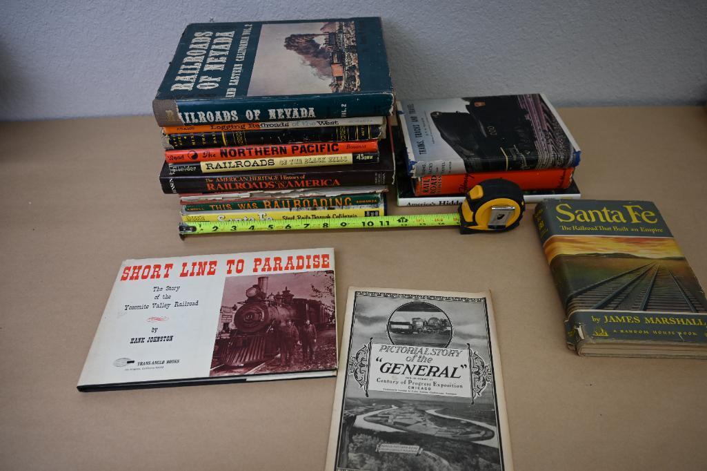 Fourteen Railroad Books