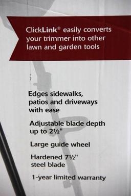 Murray M2560 2-Cycle Trimmer with 3 Click Link Universal Attachments