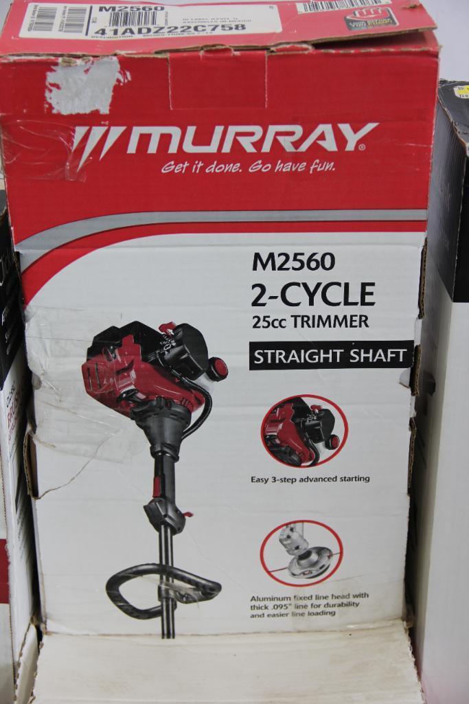 Murray M2560 2-Cycle Trimmer with 3 Click Link Universal Attachments