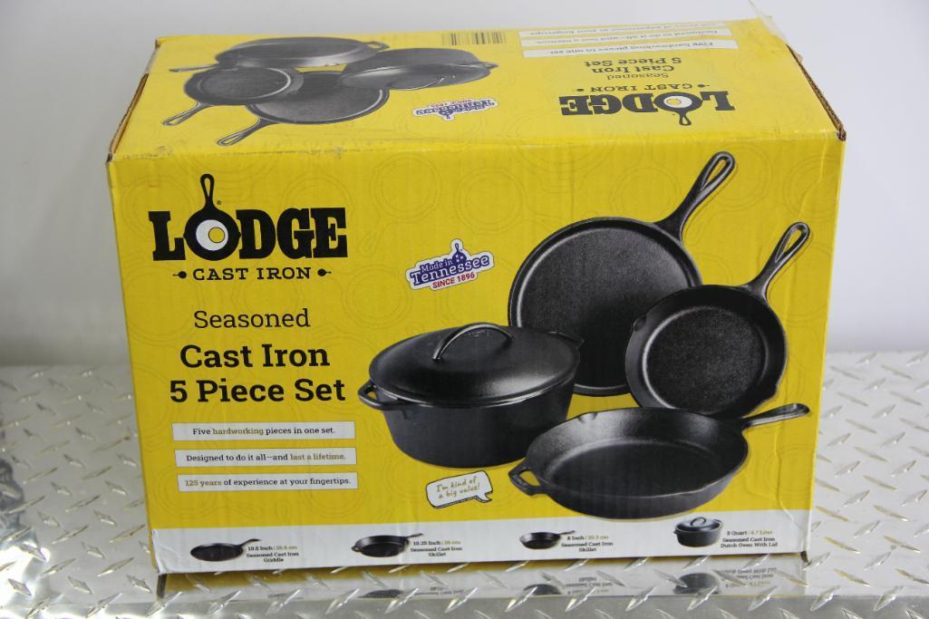 Lodge 5-Piece Cast Iron Set