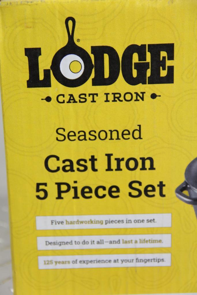 Lodge 5-Piece Cast Iron Set