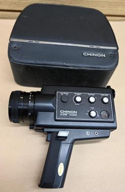 Chinon XL555 Macro Super 8 Video Camera with Case