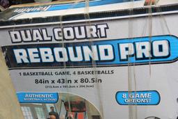 Franklin Dual Court Rebound Pro Indoor Basketball Game