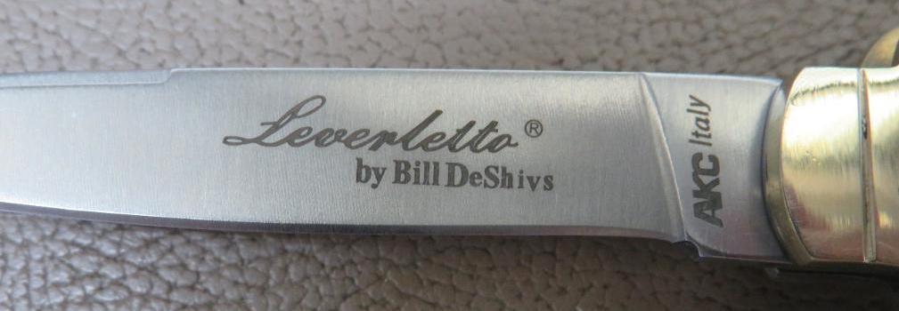 Bill Deshivs "Leveretto" Automatic Folding Knife