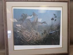 Robert Wyatt 1986 Canada Ducks Unlimited Waterfowl Art Award "Scotch Pond-Pintails" Artwork