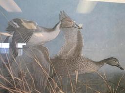 Robert Wyatt 1986 Canada Ducks Unlimited Waterfowl Art Award "Scotch Pond-Pintails" Artwork