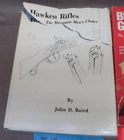 Hawken Rifle, Black Powder, Tanning and Military Collectibles Books