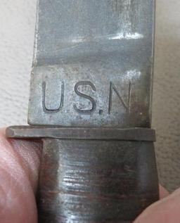 WWII Geneva Forge US Navy Mark I Combat Knife