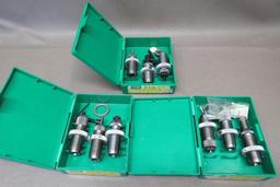 Three Sets of RCBS Handgun Reloading Dies