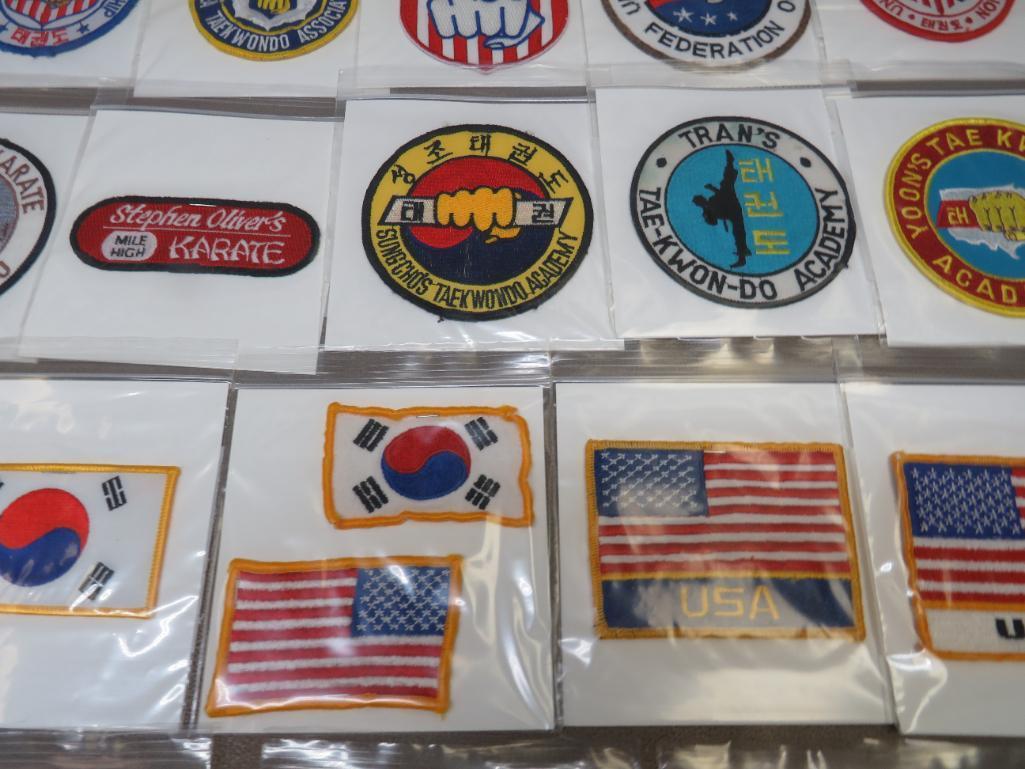 Martial Arts Cloth Patches