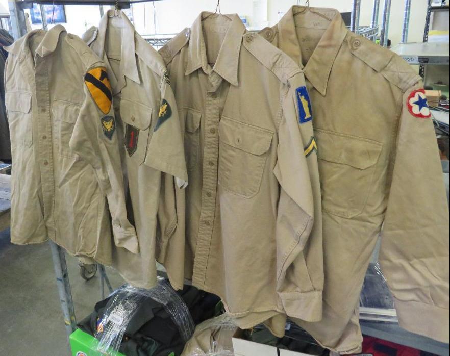 US Army Khaki Tops