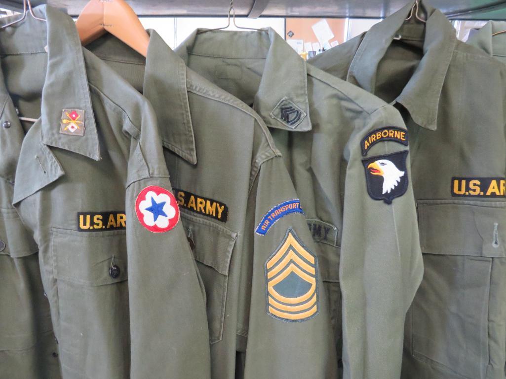 US Army OD Green Uniform Shirts