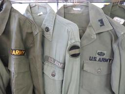 US Army OD Green Uniform Shirts