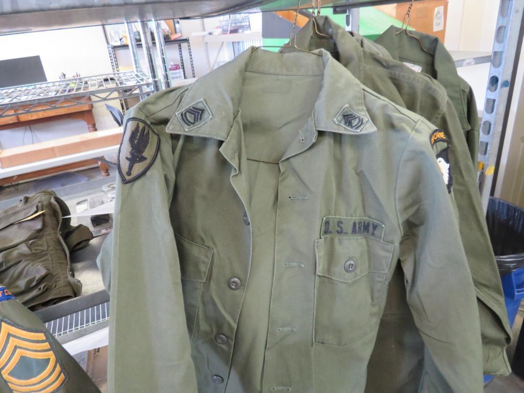 US Army OD Green Uniform Shirts