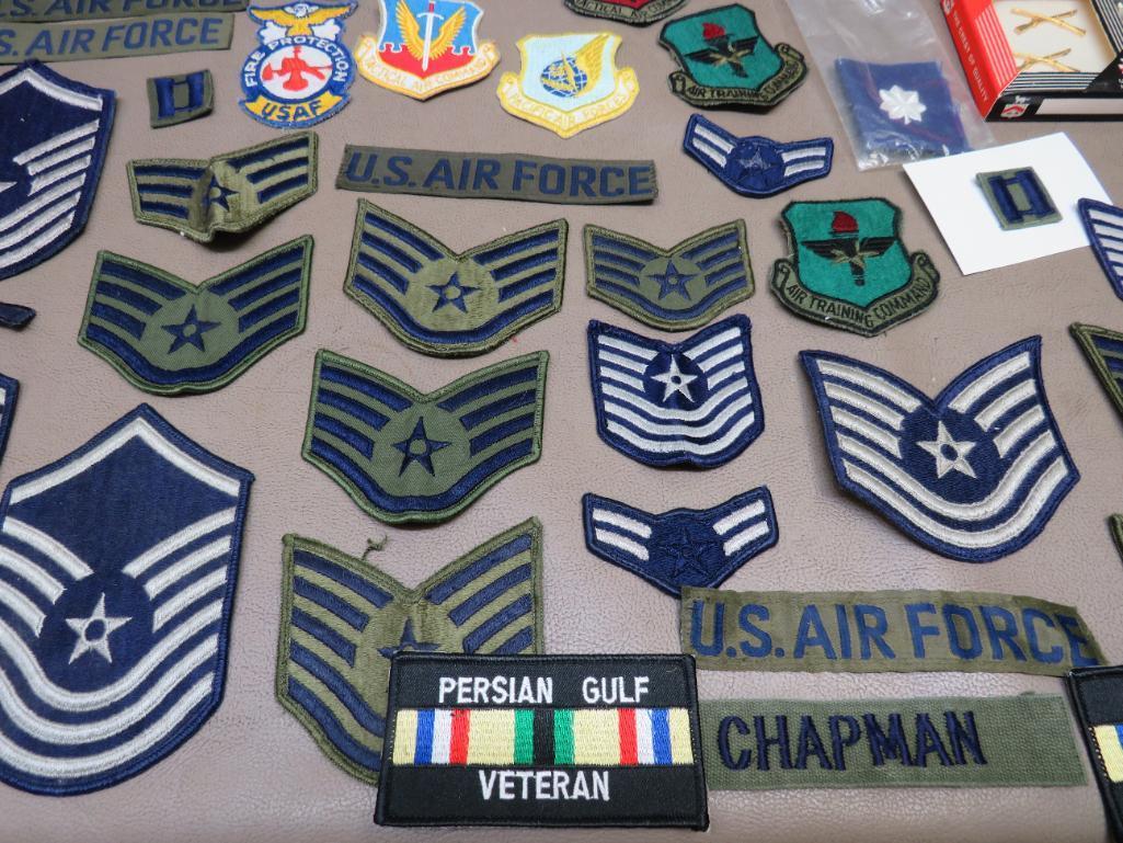 US Military Patches, Pins and Buttons