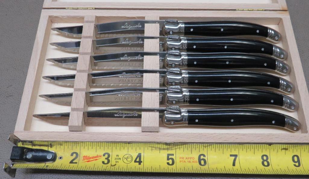 Laguiole Souverain Brevet Steak Knife Set