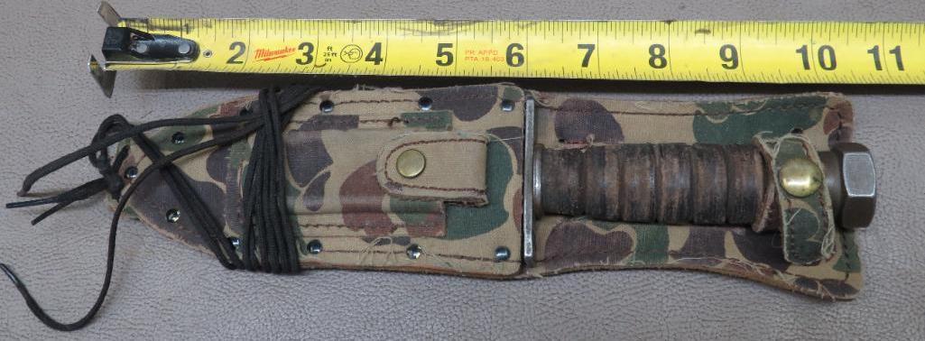 Viet Nam Era Camillus Pilots Survival Knife