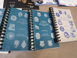 Military Library with US Air Force Insignia Manuals