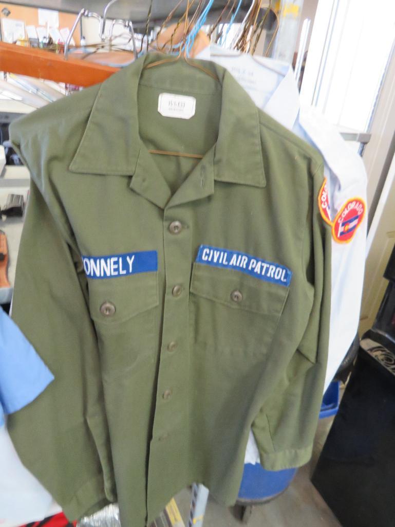 Navy Seabees, US Air Force, Civil Air Patrol Uniforms