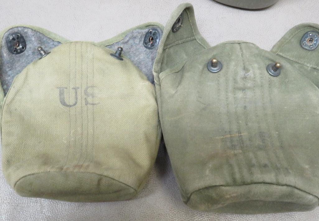 US Military Canteens and Hatchet Head
