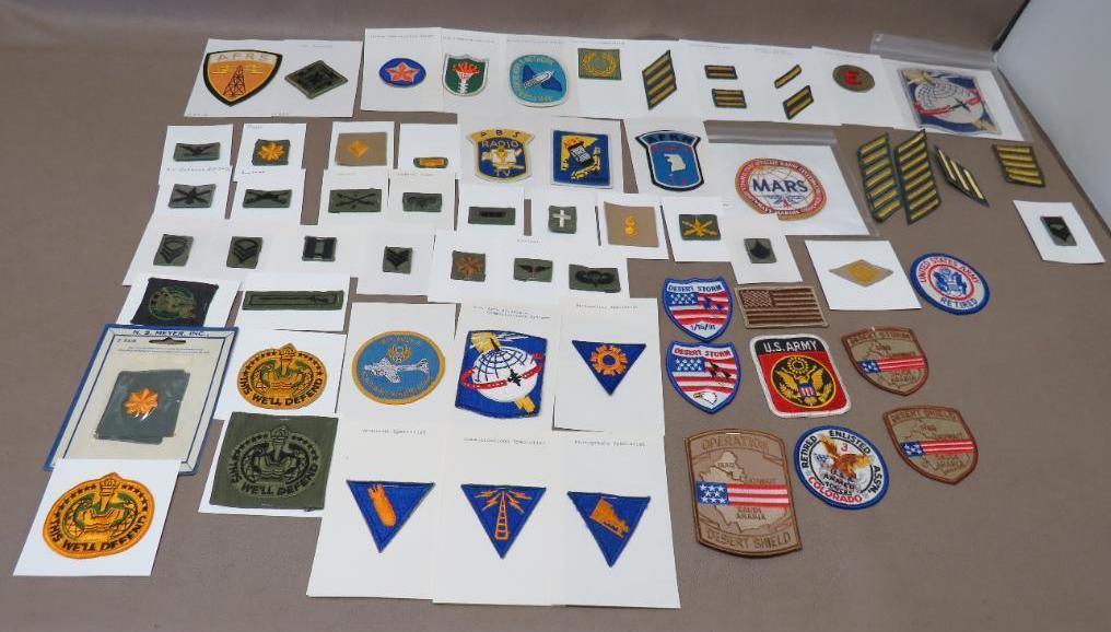 US Military Cloth Patch Collection