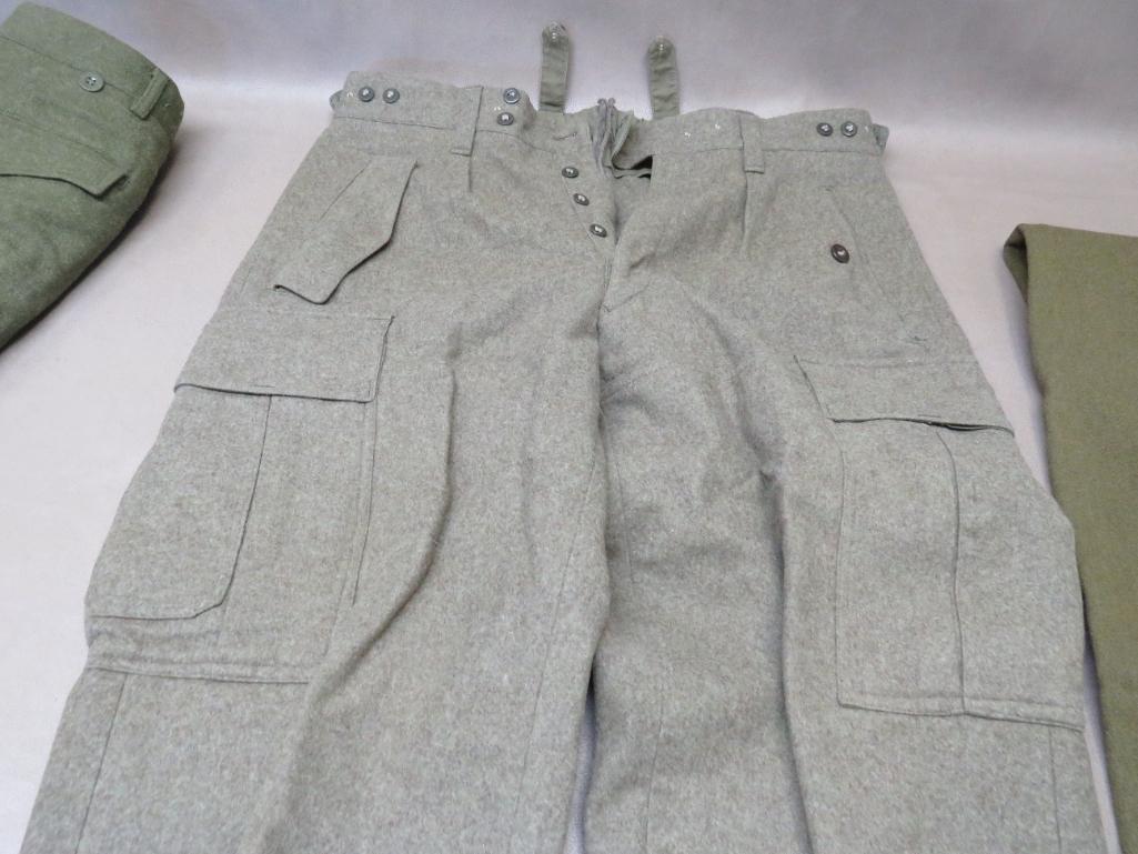 Military Wool Trousers