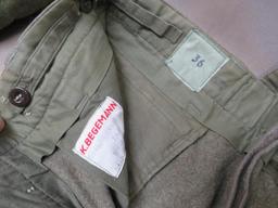 Military Wool Trousers