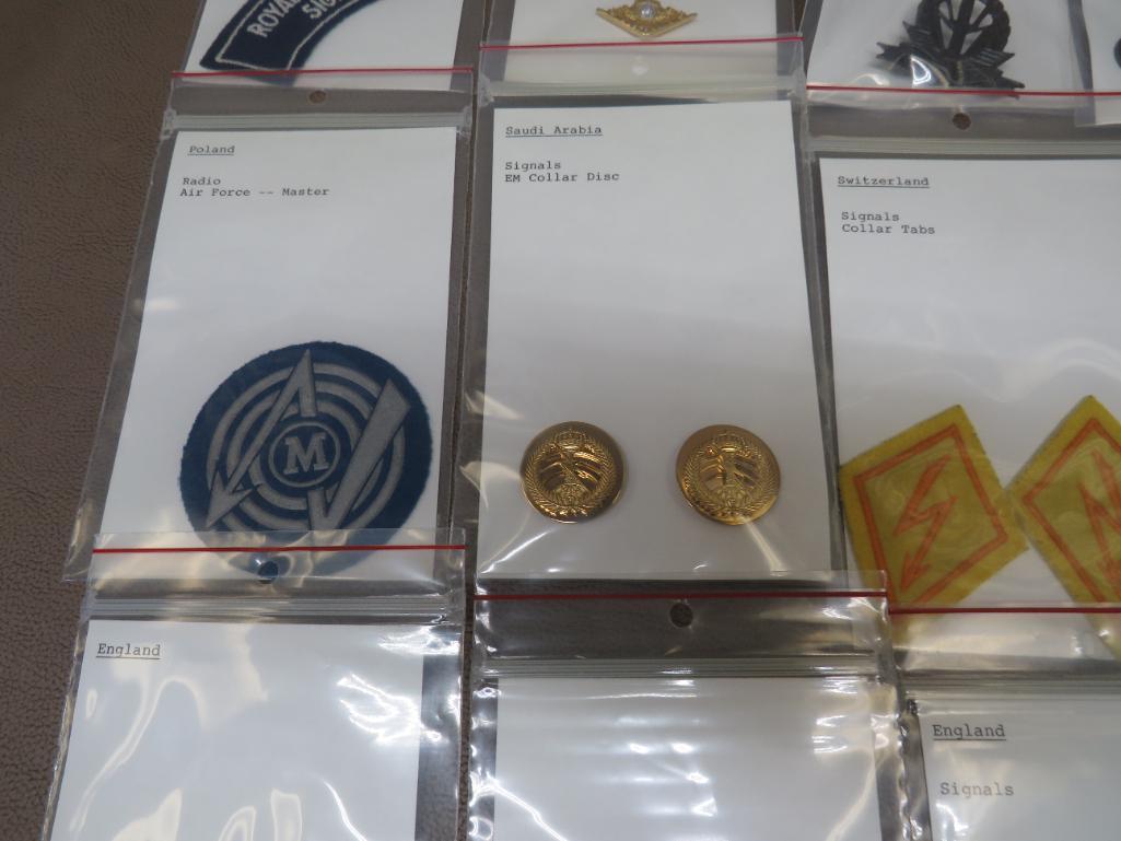 International Military Pins and Patches