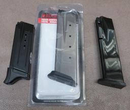 Three Pistol Magazines