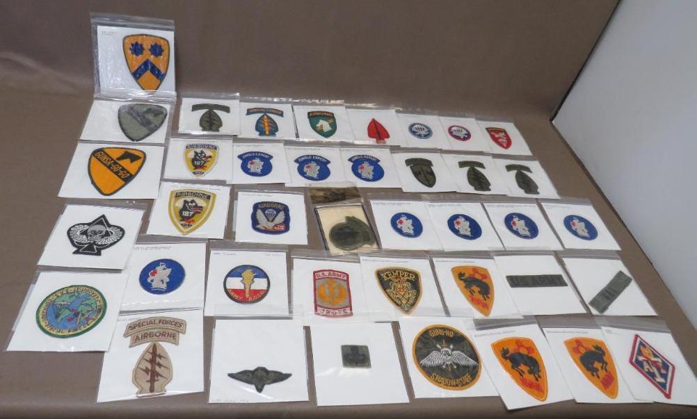 US Army Special Forces, Airborne and Other Patches