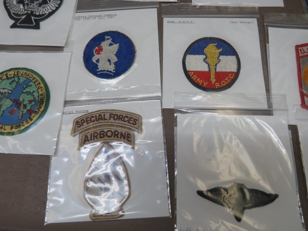 US Army Special Forces, Airborne and Other Patches
