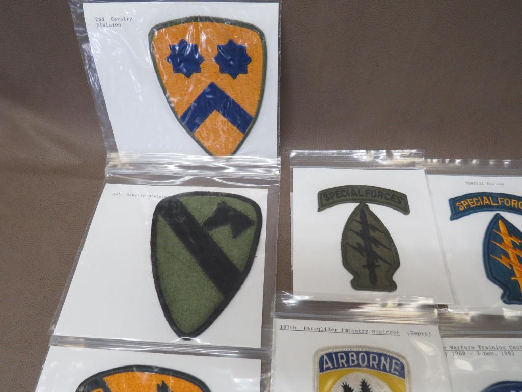 US Army Special Forces, Airborne and Other Patches