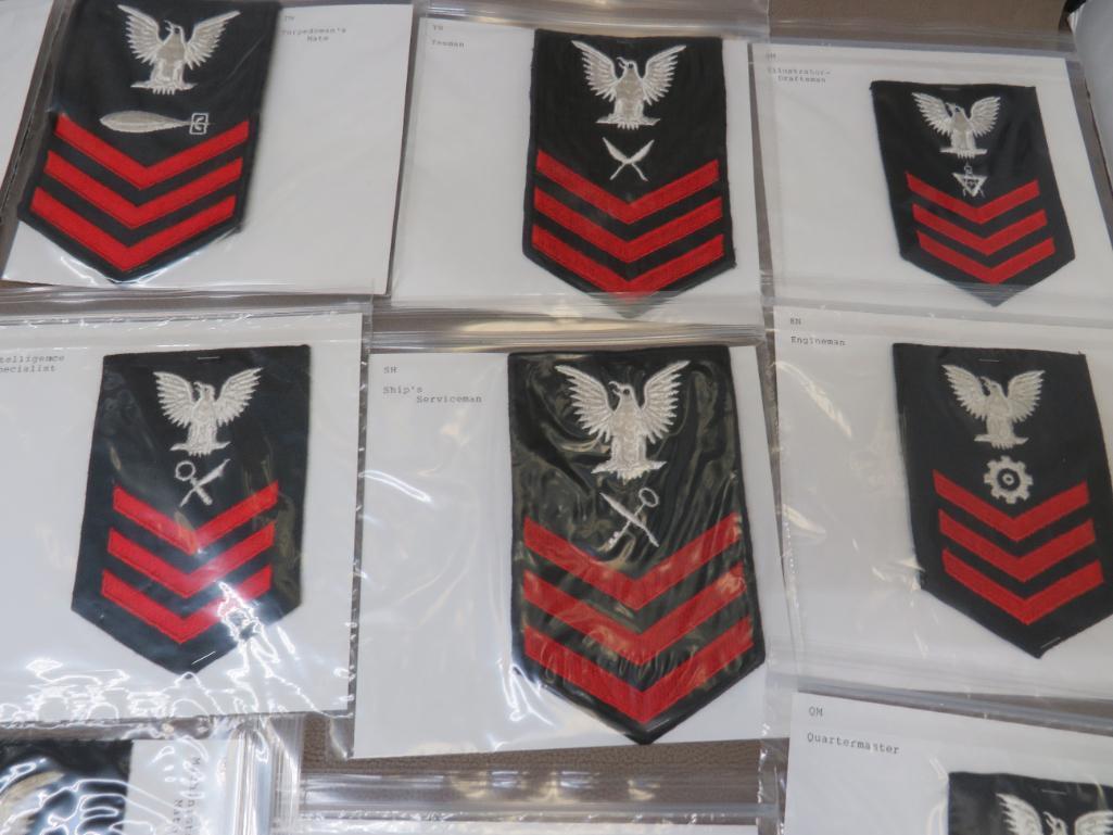US Navy Rank Patches