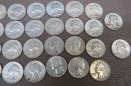 1964 Washington Silver Quarter Coins