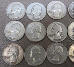 Pre 1965 Silver Washington Quarter Coins