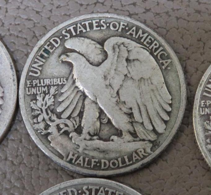 Walking Liberty Half Dollar Silver Coins