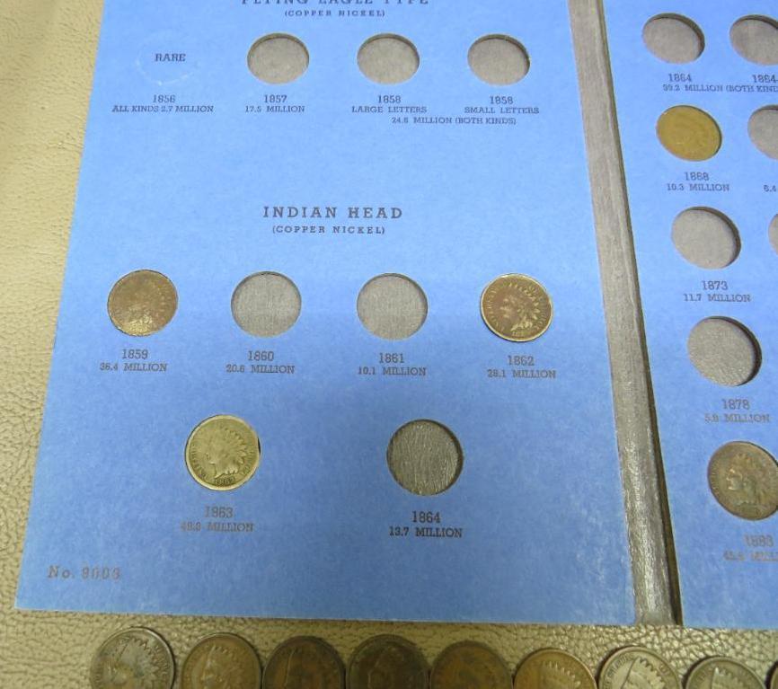 Indian Head Cent Coins