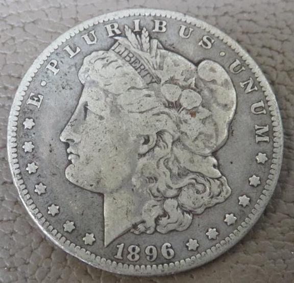 1896 "O" Morgan Silver Dollar Coin