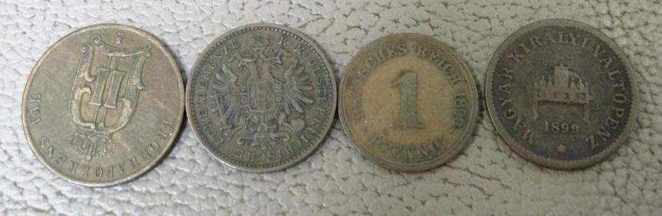 Antique Foreign Coin Assortment
