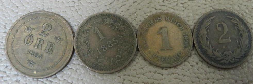 Antique Foreign Coin Assortment
