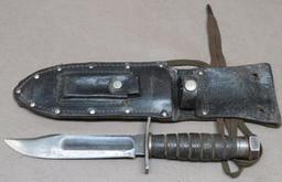 Viet Nam Era Camillus Pilots Survival Knife