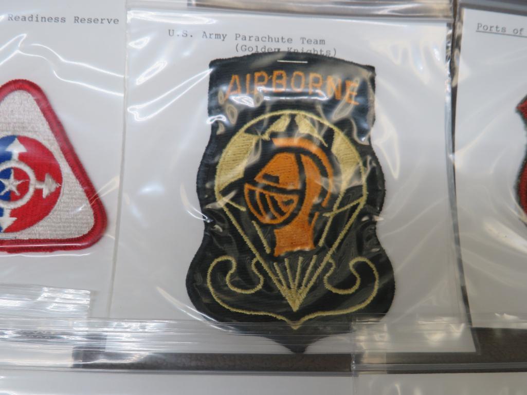 US Army And US Air Force Cloth Patches